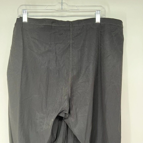 Diane Von Furstenberg Womens Pants 14 Black Crop Ankle Tassel Belted Pockets - Picture 5 of 7